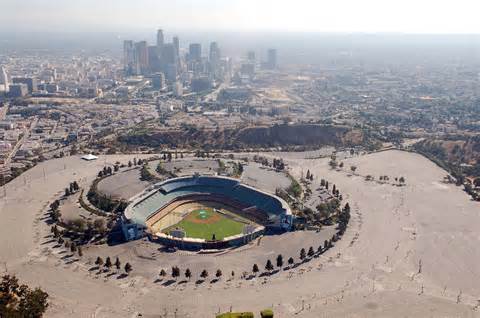 The Brooklyn Dodgers considered building a domed stadium in the